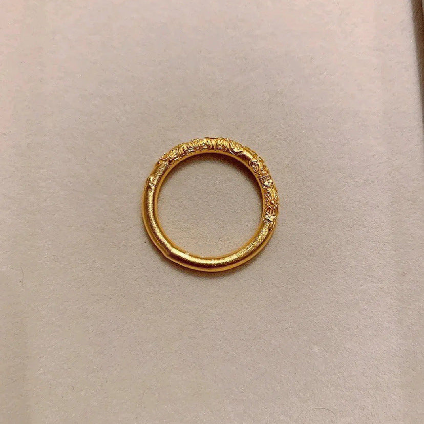 Micro Inlay Zirkon Schlangenring für Frauen