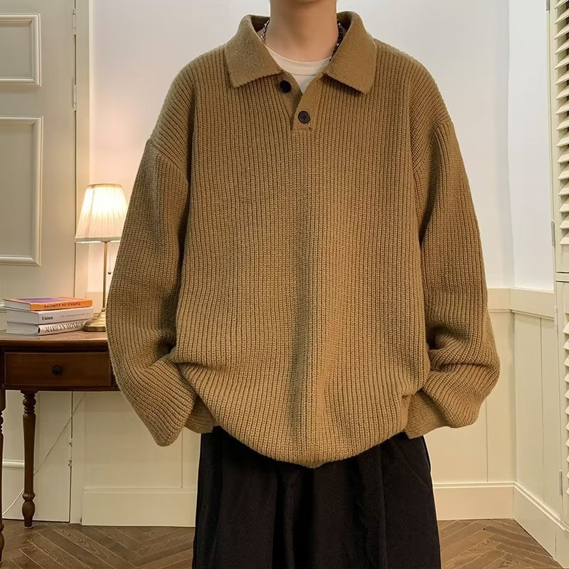 Polokragenpullover Oversize