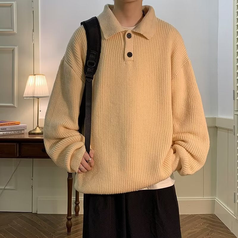 Polokragenpullover Oversize