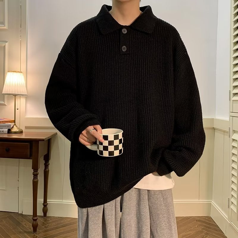 Polokragenpullover Oversize